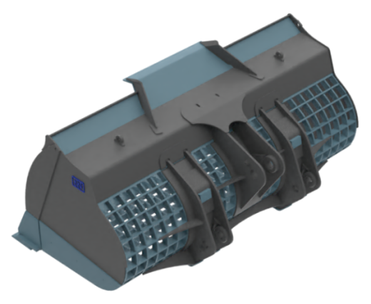 Скелетный ковш на погрузчик 16-23 т