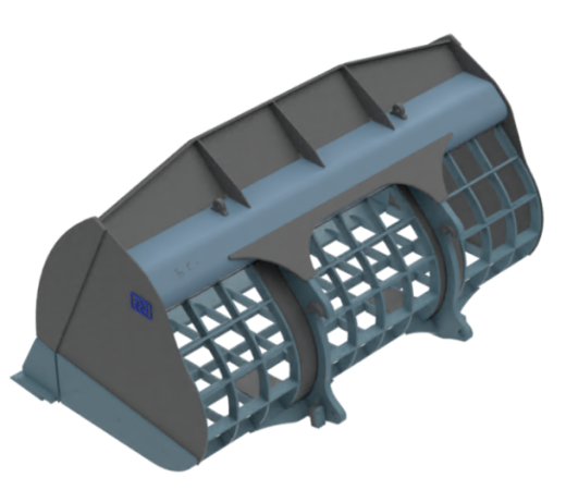 Скелетный ковш на погрузчик 13-16 т