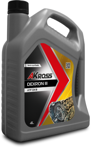Трансмиссионное масло AKross ATF Dexron III -4