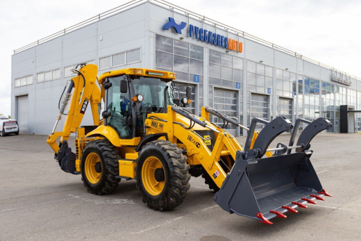 Экскаватор-погрузчик BULL 4SX-PLUS
