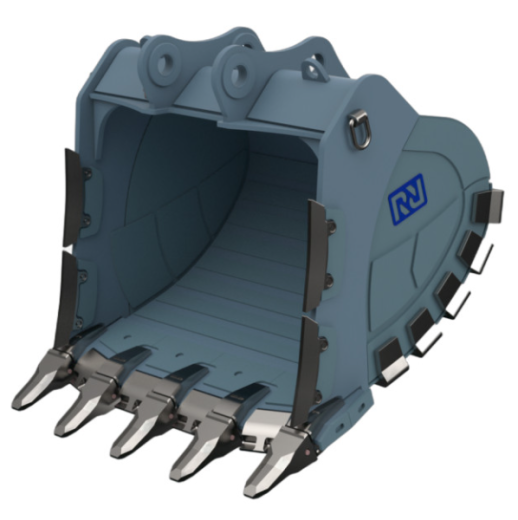 Скальный сверхусиленный ковш на экскаватор 110-125 т