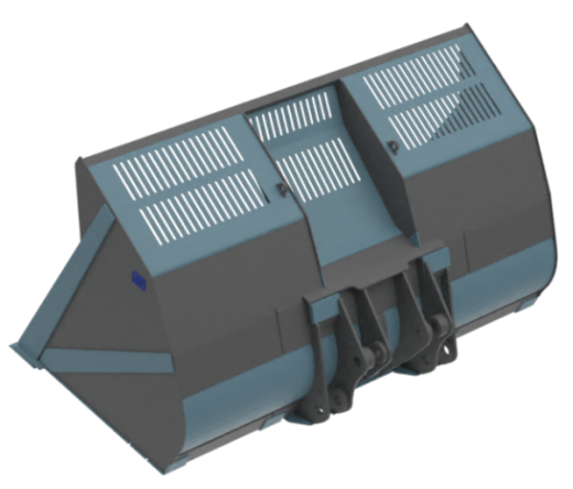 Ковш для легких материалов на погрузчик 27-35 т