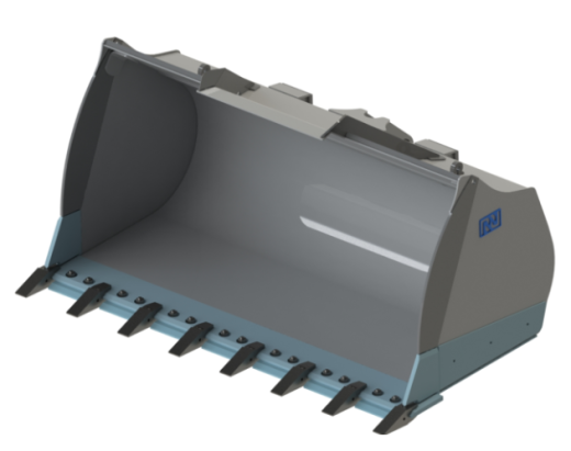 Усиленный ковш на погрузчик 10-13 т