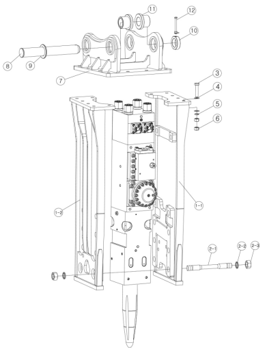 RR8000F - корпус