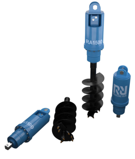 Гидробур Reschke RA 1500 на экскаватор 9-16 т