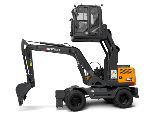 Колесный экскаватор XINYUAN C140W с лифт-кабиной