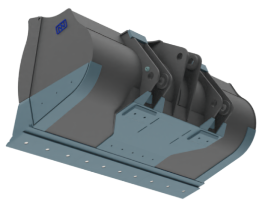 Усиленный ковш на погрузчик 13-16 т