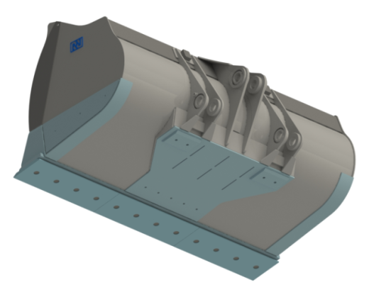 Усиленный ковш на погрузчик 16-23 т