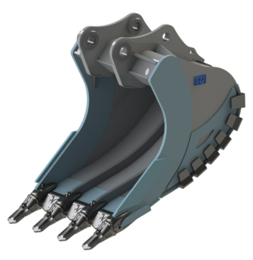 Ковш для погрузки каменных блоков на экскаватор 28,5-35 т