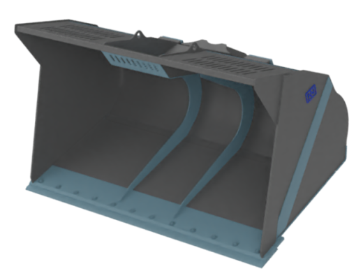 Ковш для легких материалов на погрузчик 13-16 т