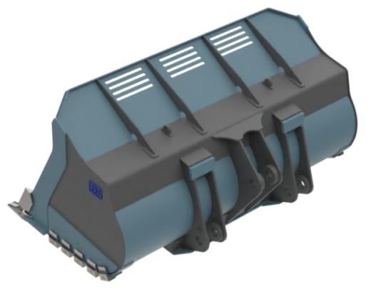 Скальный ковш на погрузчик 13-16 т
