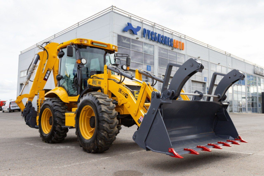 Экскаватор-погрузчик BULL 4SX-PLUS