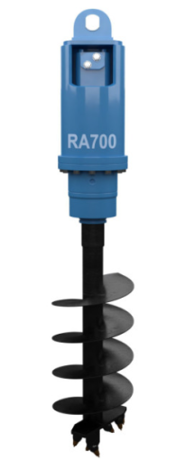 Гидробур Reschke RA 700 на экскаватор-погрузчик 5-10 т