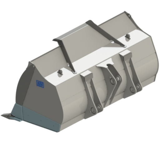 Усиленный ковш на погрузчик 10-13 т