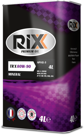 Трансмиссионное масло RIXX TR X 80W-90 GL-5 – 4